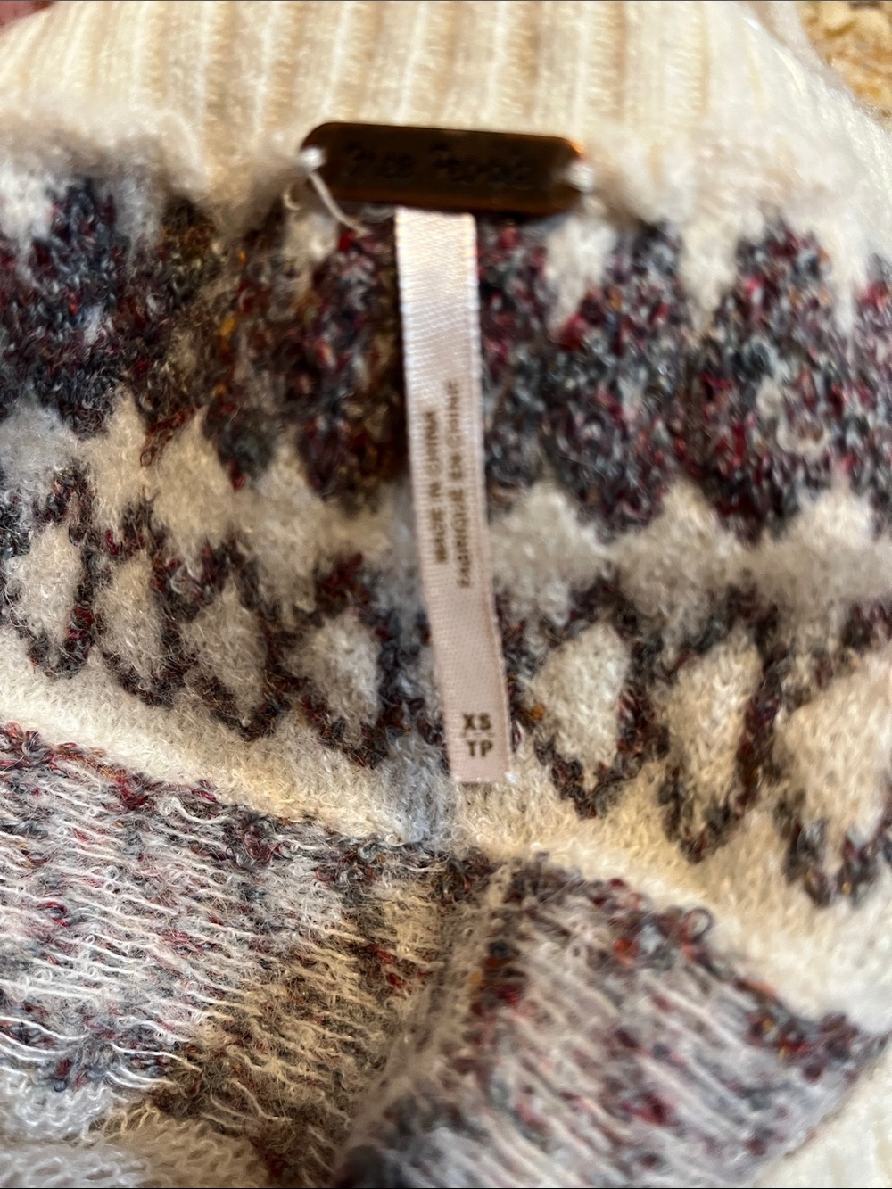Free People Loch Lomand Off Shoulder Sweater - Picture 10 of 13
